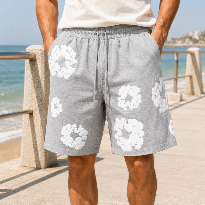 Giles Avslappnade Shorts