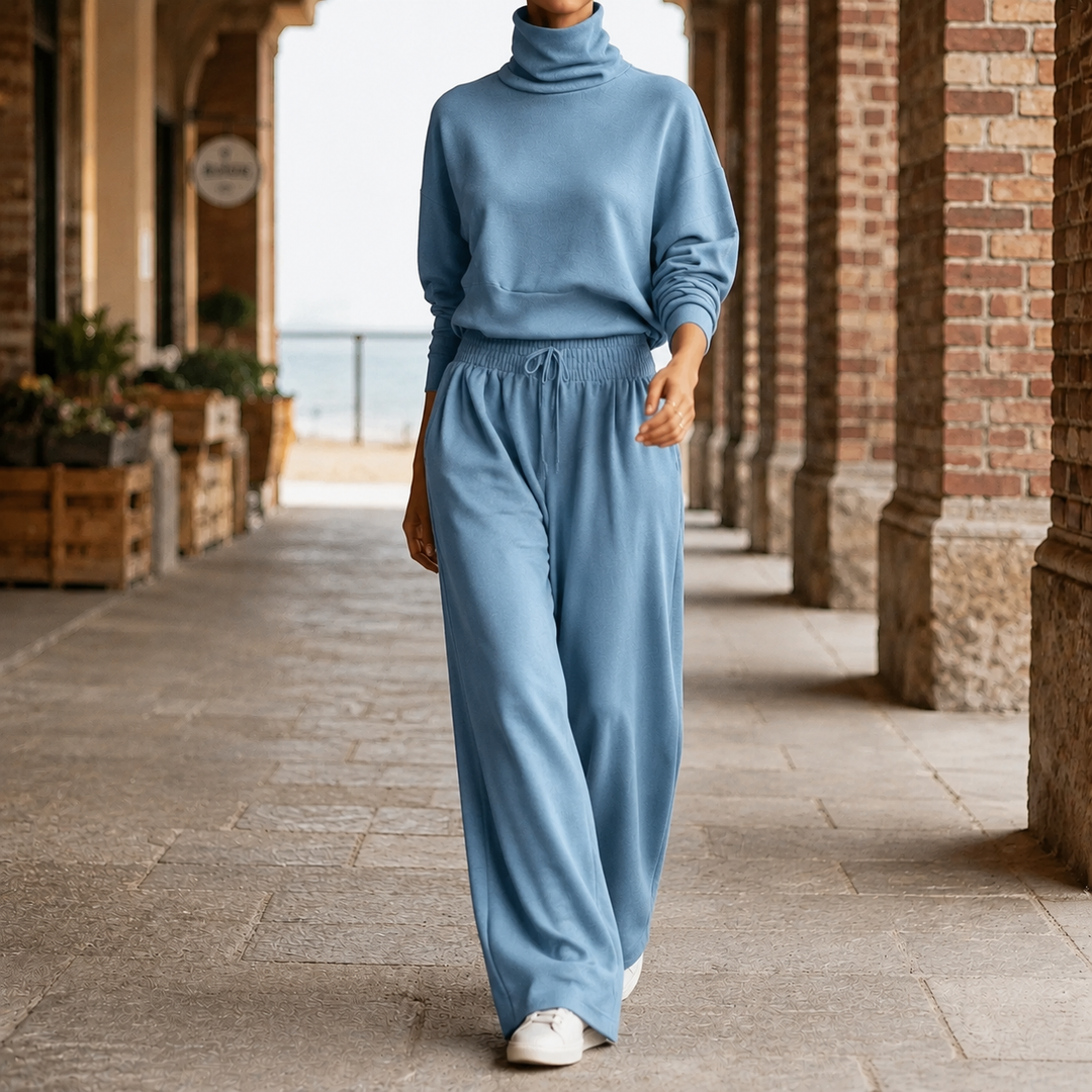 Estella-Faye Hög Hals Set