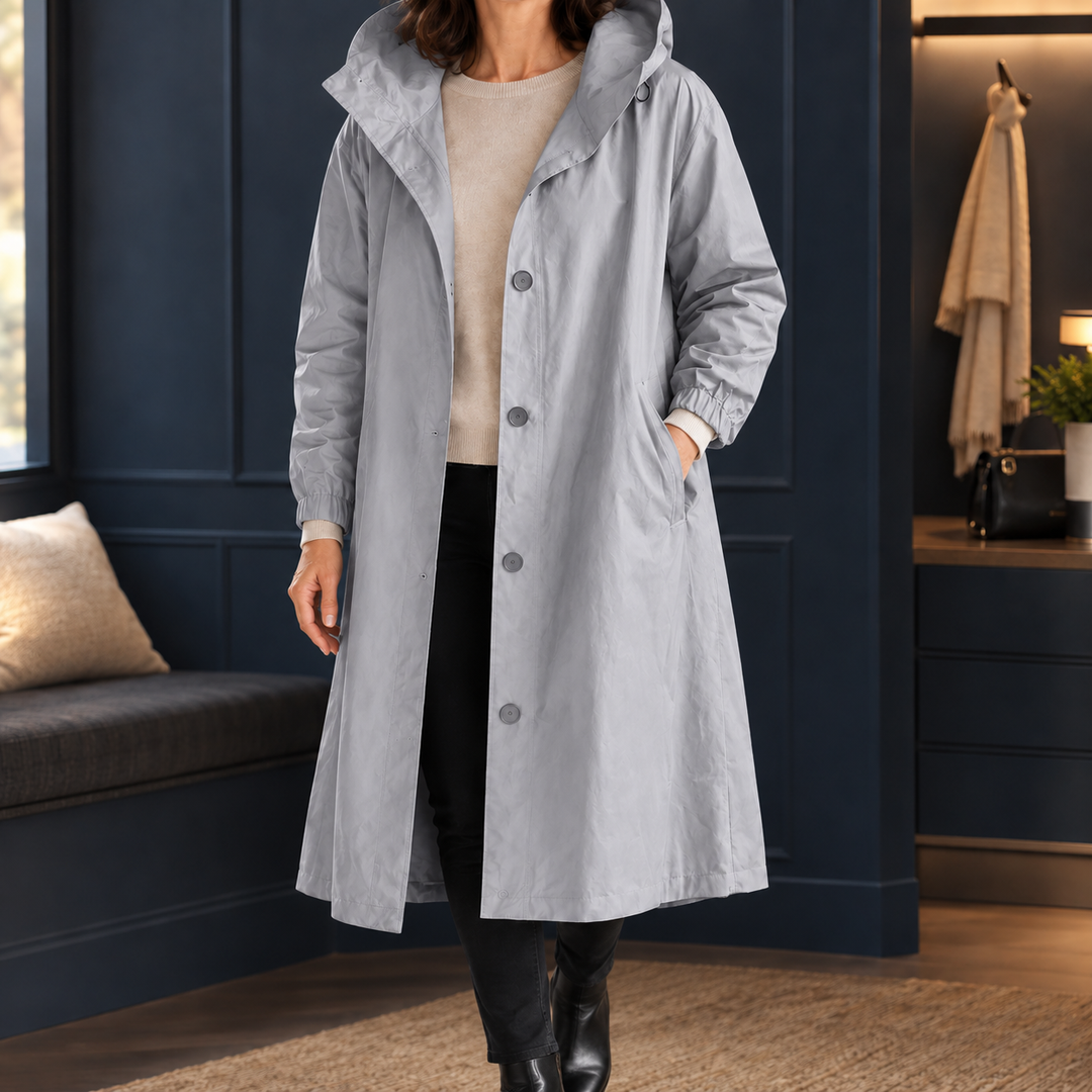 Nina-Marie Hooded Overcoat