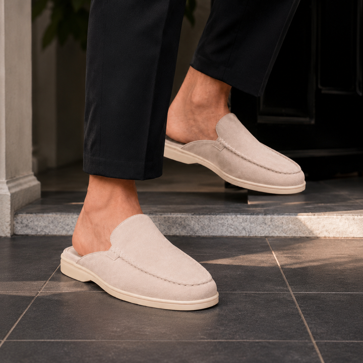 Ruggeri Suede Mule Loafers