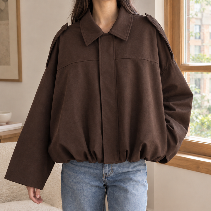 Amabel Cropped Bomberjacka