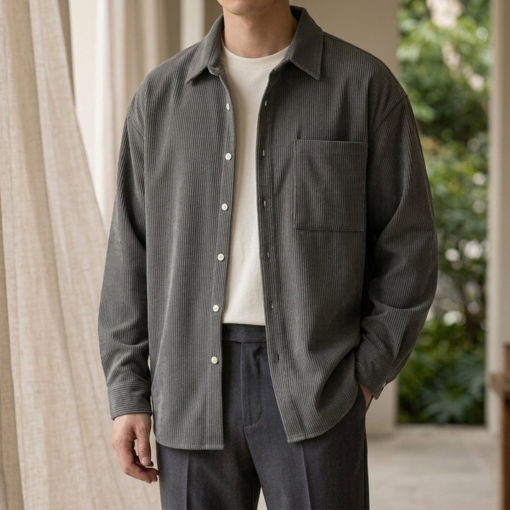 Knox Corduroy Skjorta