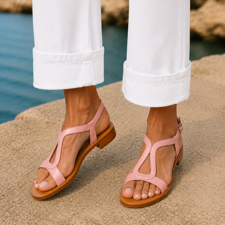 Melfi Metalliska Sandaler