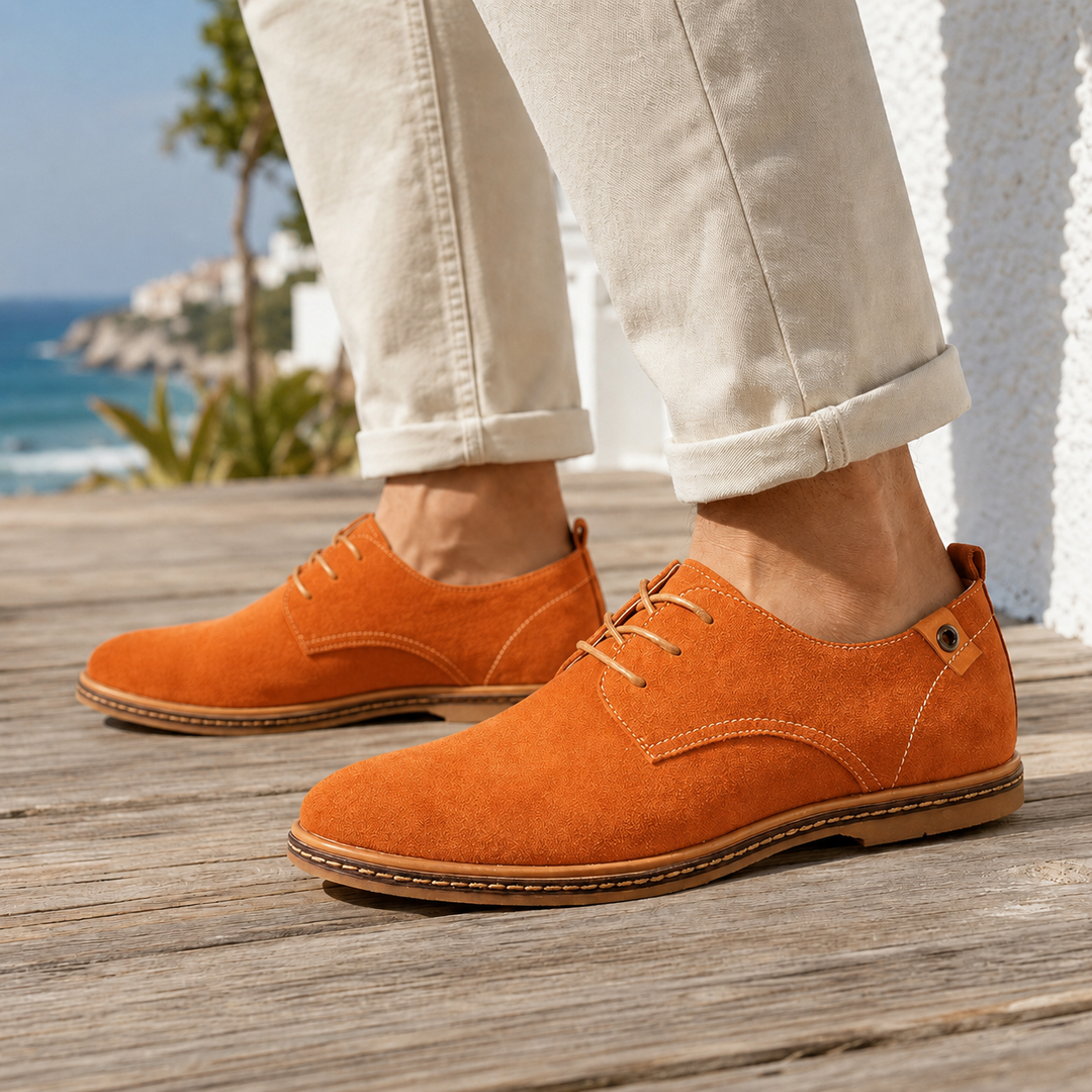 Santoro Suede Derby Skor